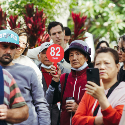 More than 20 bidders turn up to compete for $2.36 million Stanmore home