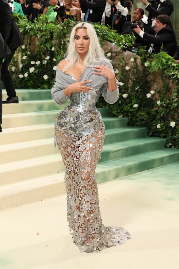 Kim Kardashian in Maison Margiela Couture.