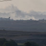 Smoke rises from Gaza as Israel’s strikes resume.