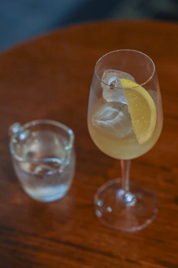 House white vermouth.