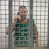 Simon Carman inside the Pattaya Remand Prison.