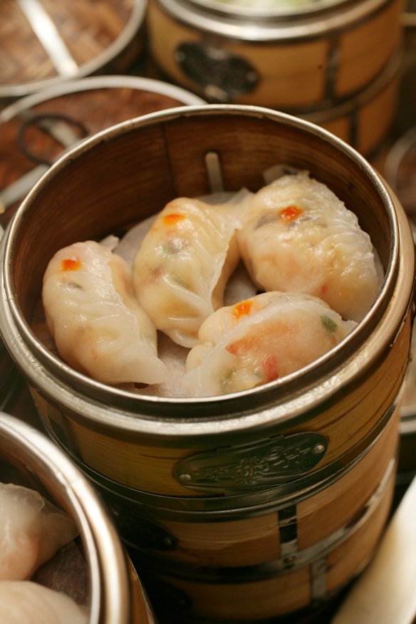 XO chili seafood gow gee.