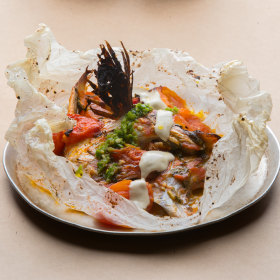 Barramundi wings.