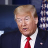 US President Donald Trump has embraced conspiracy theories.