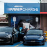 Ampol charging stations.