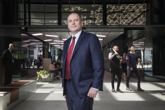 Westpac chief Peter King said it had been another challenging year for the bank, but it was making progress in simplifying the business, and credit quality had been âremarkably good.â 