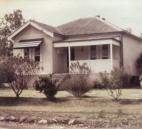 The Aiken family home on the edge of Oatlands golf course.