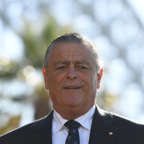 Rod McGeoch, who led the Sydney 2000 Olympics bid.