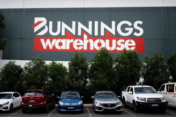 Bunnings’ revenue rose 2.3 per cent to nearly $19 billion, but earnings lifted by just 0.9 per cent to $2.25 billion.