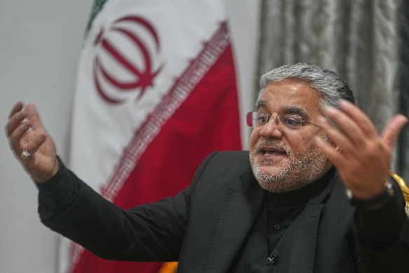 Mojtaba Ferdousi Pour, the Iranian ambassador to Egypt.