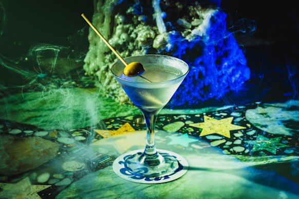  A martini from the small but perfectly formed Bar Planet in Enmore Road. 