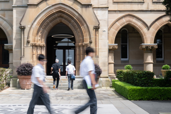 The historic Newington College in Stanmore is set to go co-ed from 2026.