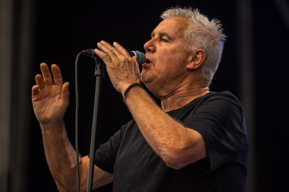 The Fabulous Caprettos singer Daryl Braithwaite.