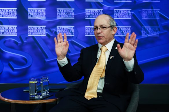 Israel’s ambassador to Australia, Hillel Newman. 