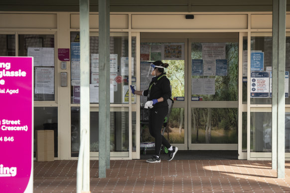 Uniting Edinglassie Lodge residential aged care home in Penrith is among the nursing homes with acting COVID-19 cases.