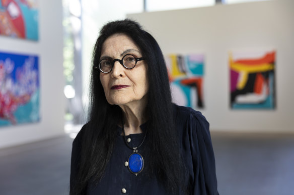 Judith Ryan, a former senior curator of indigenous art at the NGV, says that since Gabori’s death, “No other Aboriginal artist has explored the immediate power of paint more than her.”