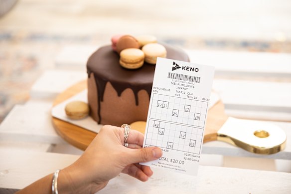 The winner had been playing the same numbers, taken from family birthdates and lucky numbers, for the past two years.