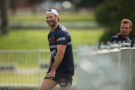 Boyd Cordner will link with Luke Keary for just the fourth time in three months. 