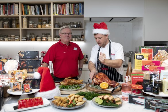 Steven Cain is looking forward to Christmas.