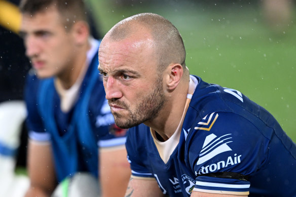 Josh Hodgson was in the first season of a two-year deal with Parramatta.
