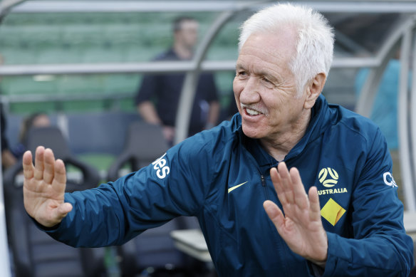 Matildas interim coach Tom Sermanni.