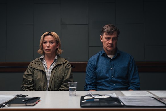 Eve Myles and David Morrissey in Gone.