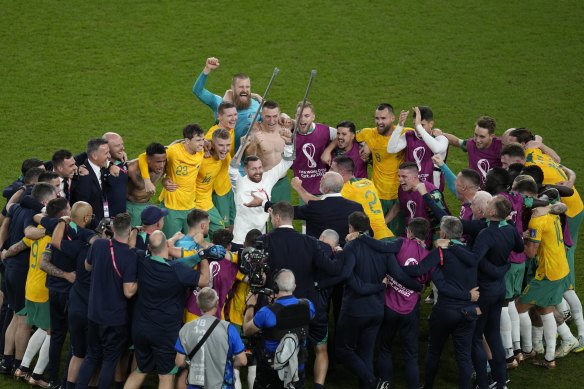 Belief is sky high in Camp Socceroo.