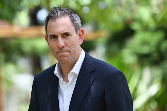 Treasurer Jim Chalmers.