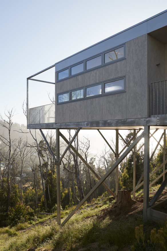 Cumulus House, designed by St Kilda architect Chris Connell.