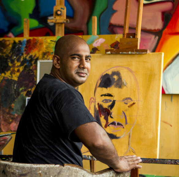 Quilty’s friend and protégé, the late Bali Nine kingpin Myuran Sukumaran, in Kerobokan jail, Bali.