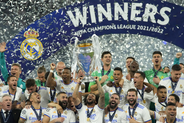 UEFA Champions League Riot police tear gas fans before Real Madrid crush Liverpool dreams in final