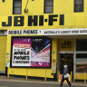 JB Hifi is pointing to green shoots. 