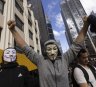 Anti-lockdown protests in Sydney.