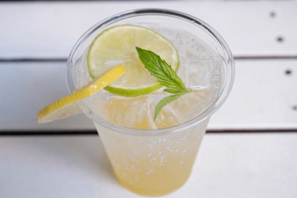 Yuzu mojito.