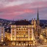 The Mandarin Oriental Savoy, Zurich, on Paradeplatz Square.