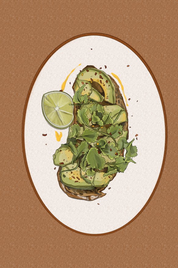 Avocado toast, Bills, Darlinghurst.