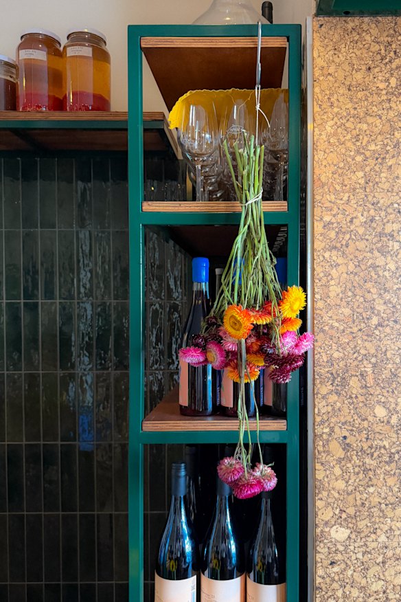 Details inside Mauritian restaurant Manze.
