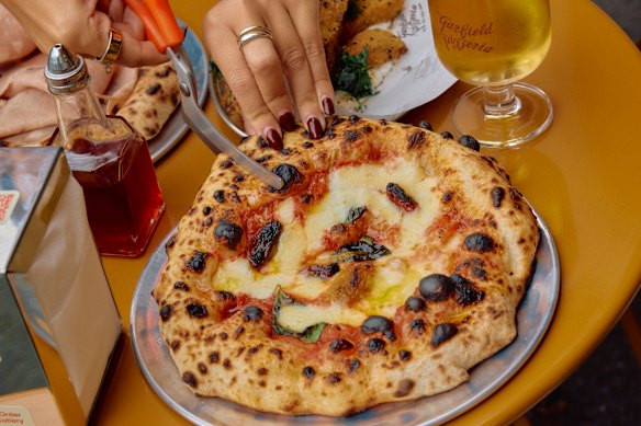 Get a margherita and a glass of wine for $25 at Garfield on Wednesdays.