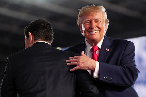 Donald Trump has been campaigning in deeply conservative areas in a bid to boost the rural vote.