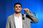 Nathan Cleary with the Brad Fittler Medal.