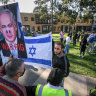 University leadership steps in as Gaza protest and ‘Nazi salute’ cause angst