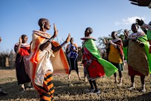 Nomadic villagers in the Suyian.