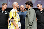 Alexander Volkanovski and Movsar Evloev square off.