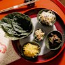 The banchan plate at Tigerfish draws influence from across Asia.