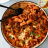 This chicken pasta bake is a one-pot wonder.