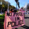 Protesters slam police amid a riot of colour, music at Pride March