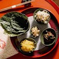 The banchan plate at Tigerfish draws influence from across Asia.