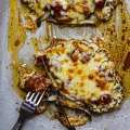 This parma swaps schnitzel for cauliflower steak.