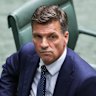 Opposition Leader Angus Taylor in Question Time on Tuesday.