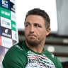 ‘This is not goodbye’: Sam Burgess to quit Souths for Super League